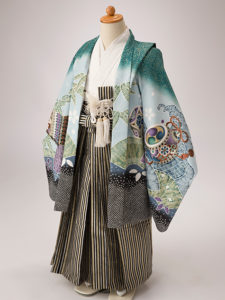 七五三5歳男の子羽織袴