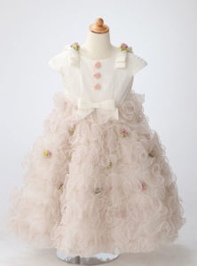 3歳用白いのドレス