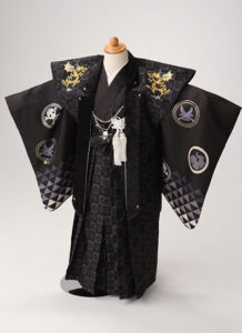 七五三5歳男の子陣羽織着物