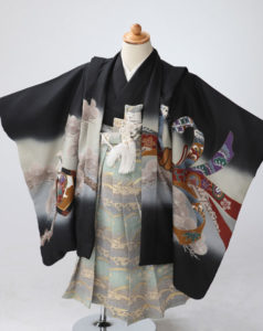 七五三3歳男の子羽織袴