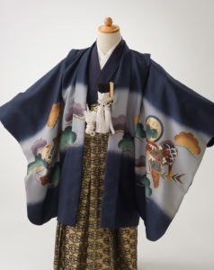 七五三5歳男の子羽織ハカマ