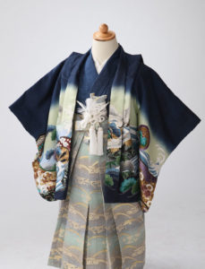 七五三3歳男の子着物