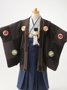 七五三3歳男の子用着物